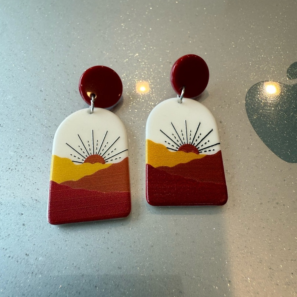 Sunset Arch Earrings